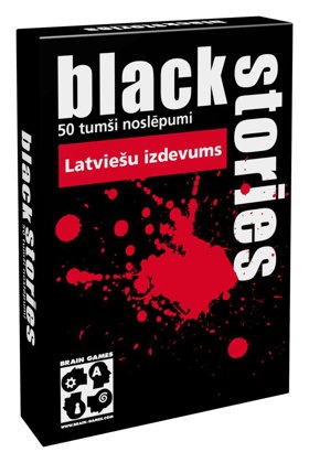 Galda spēle Brain Games Black Stories (LV)