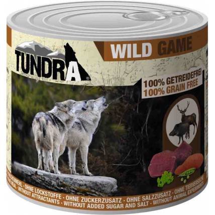 Tundra ar medījuma gaļu