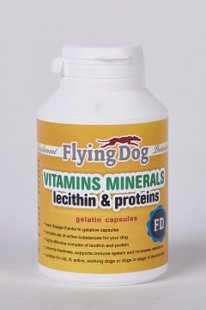 Flying Dog "Vitamīnu un Minerālu komplekss kapsulās"