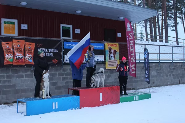 Jūlija Osipova un Ragnārs 2. vieta
