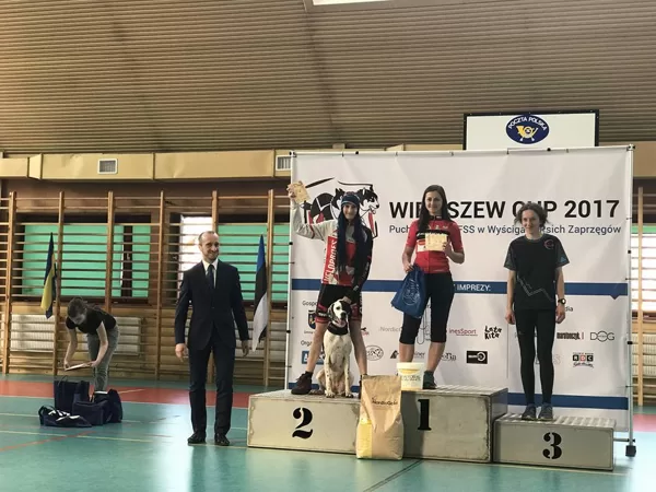1. place Agnieszka Jarecka, 2. place Ginta Elizabeth Kleinberga, 3. place Jolanta Kalat