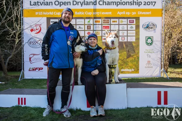 Andrejs un Jūlija Osipovi, foto: Egons Ansbergs