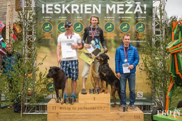 1. vieta Tarvo Siim, 2. vieta Broņislavs Laganovskis, 3. vieta - Andris Mežgailis, foto: E